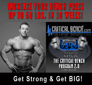 Increase Your Bench Press